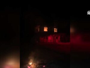 Adana’da kiracılarını öldürdükleri iddia edilen çiftin evinde yangın çıktı