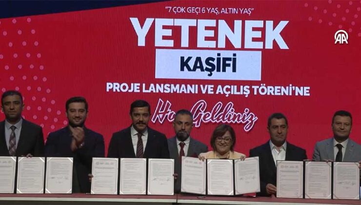 Gaziantep’te “Yetenek Kaşifi Projesi” başladı: Çocuklar yeteneklerine göre eğitim alacak