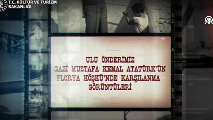 Bakan Ersoy, Atatürk’ün ilk kez yayınlanan görüntüsünü paylaştı