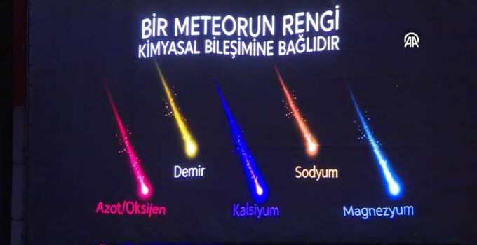 Erciyes’in Zirvesinde Perseid Meteor Yağmuru Büyüledi