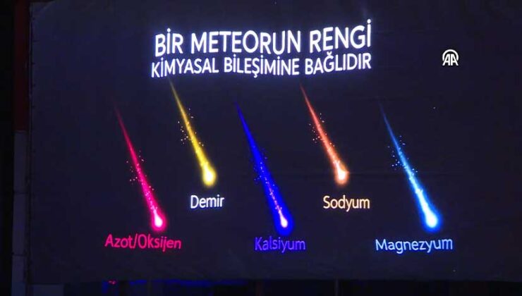 Erciyes’in Zirvesinde Perseid Meteor Yağmuru Büyüledi
