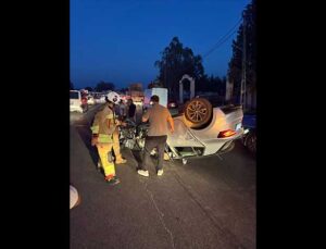 Belen’de Otomobil, Sepetli Motosiklete Çarptı: 6 Yaralı