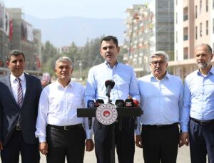 Bakan Kurum: Hatay’da 453 Bin Konutluk Büyük Dönüşüm Yıl Sonunda Tamamlanacak