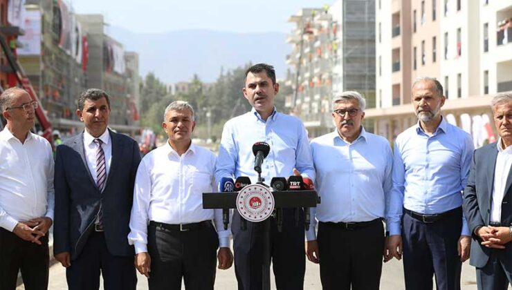 Bakan Kurum: Hatay’da 453 Bin Konutluk Büyük Dönüşüm Yıl Sonunda Tamamlanacak