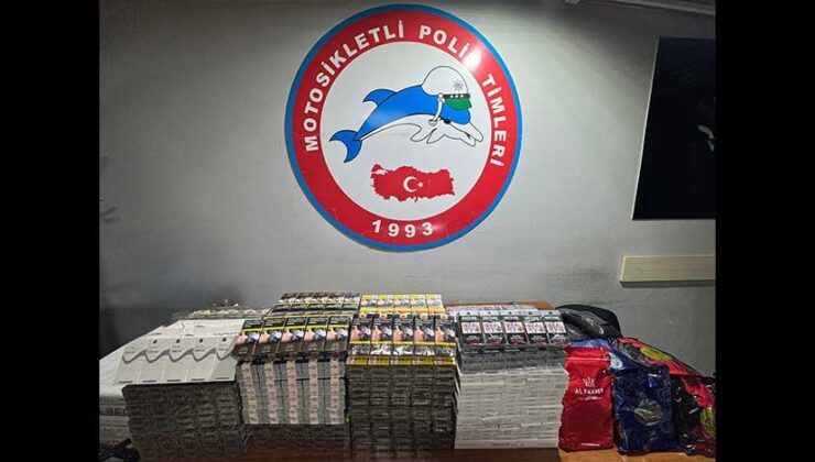 İskenderun’da Kaçak Sigara ve Nargile Tütünü Operasyonu