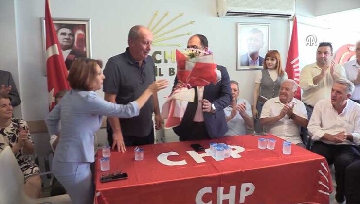 Muharrem İnce CHP’ye Döndü: İlk Ziyaret Yalova İl Başkanlığına