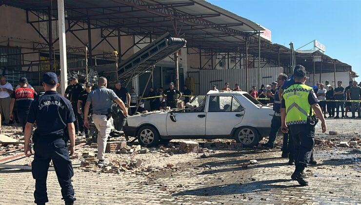 Antalya Demre’de Toptancı Halinde Patlama: 1 Ölü, 3 Yaralı