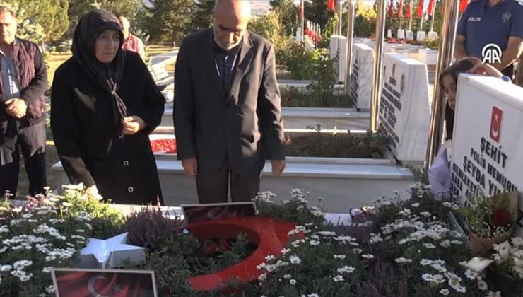 Şehit Polis Şeyda Yılmaz, Sivas’ta Kabri Başında Anıldı