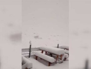 Doğu Karadeniz’in Yüksek Kesimlerine Mevsimin İlk Karı Düştü