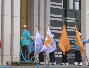 Cumhurbaşkanı Erdoğan, Filistin Lideri Abbas ile Külliye’de Görüştü