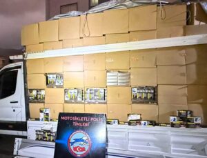 İskenderun’da 2 Milyon 900 Bin Makaron Ele Geçirildi