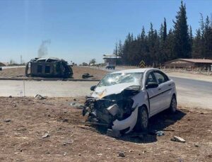 Kırıkhan’da İki Otomobil Çarpıştı: 4 Yaralı