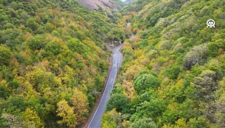Ganos Dağı Eteklerinde Sonbahar Büyüsü Başladı
