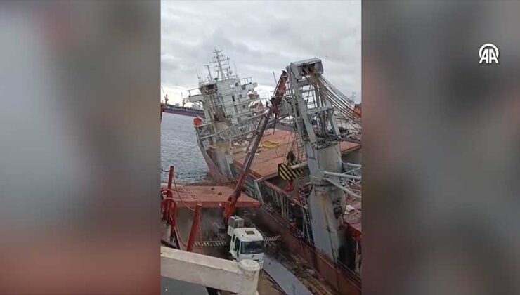 Tuzla Tersaneler Bölgesinde Gemi Yan Yattı: 1 İşçi Hayatını Kaybetti