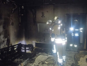 Antakya’da bir evde çıkan yangın kısa sürede söndürüldü