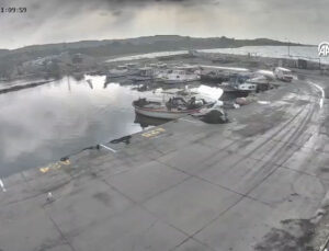 Aydın Didim’de Panelvan Denize Düştü: O Anlar Kamerada