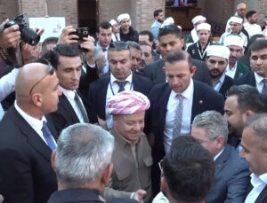 KDP Başkanı Mesut Barzani, Şırnak’ta ziyaretlerde bulundu