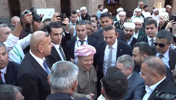 KDP Başkanı Mesut Barzani, Şırnak’ta ziyaretlerde bulundu
