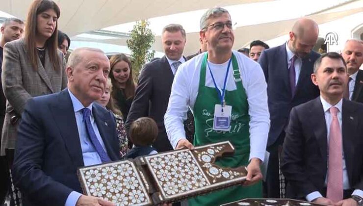 Cumhurbaşkanı Erdoğan, Atatürk Havalimanı Millet Bahçesi’ni Gezdi