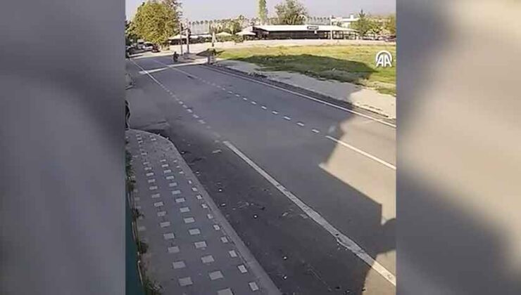 Dörtyol’da Motosikletler Çarpıştı: Kaza Anı Kamerada!