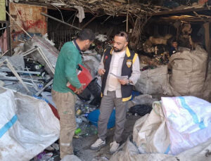 İskenderun’da hurdacılara denetim: 5 işletmeye işlem yapıldı