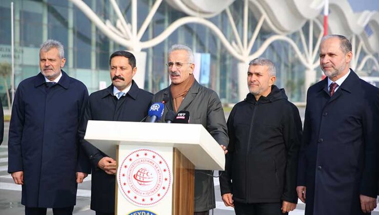 Bakan Uraloğlu: Hatay Havalimanı’nda yolcu sayısı yüzde 68 arttı