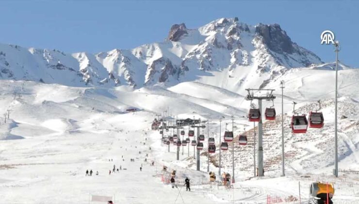 Erciyes’te Kayak Sezonu Açıldı: Pistler İlk Günden Doldu