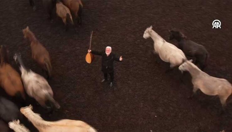 Klip çekiminde atın çarptığı sanatçı Onur Akın olayı yara almadan atlattı
