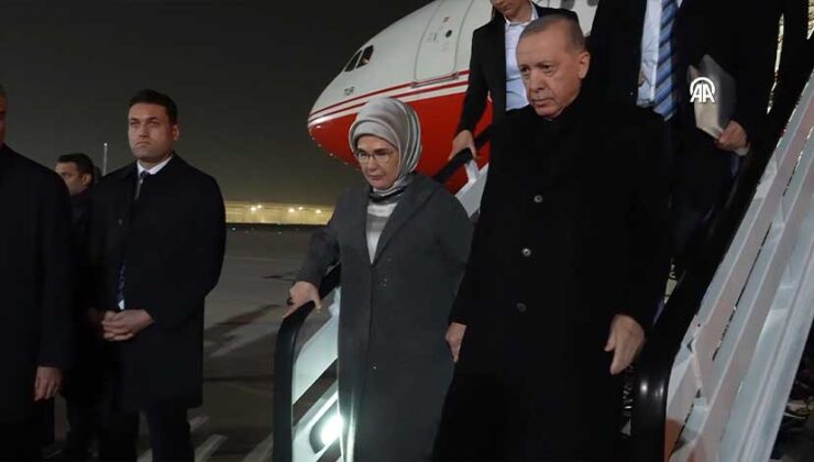 Cumhurbaşkanı Erdoğan Türkmenistan’da Resmi Törenle Karşılandı