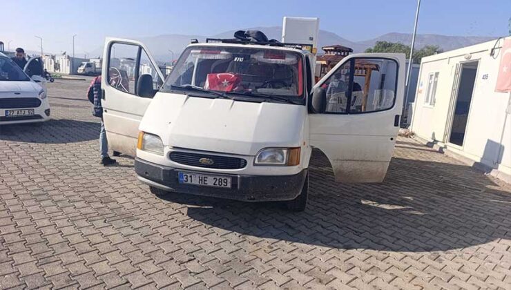 Kırıkhan’da AFAD Konteynerinden Hırsızlık: 4 Zanlı Yakalandı