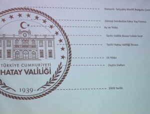 Hatay Valiliğinin Yeni Logosunu Vali Masatlı Tanıttı