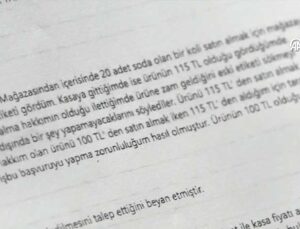İzmir’de 15 Liralık Fark İçin Hakem Heyetine Gitti: Market Hakkında İcra