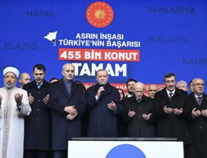 Erdoğan Hatay’da: 455 Bin’inci Afet Konutu İçin Kura Çekildi, Anahtarlar Teslim Edildi