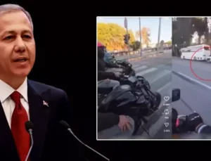 Bakan Yerlikaya’dan Alanya’da Polisin Üzerine Motosiklet Sürenlere Sert Tepki