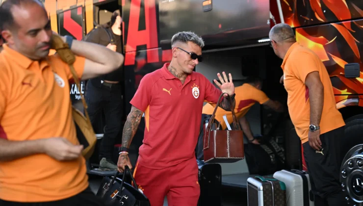 Galatasaray kafilesi Gaziantep’e geldi