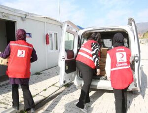 Türk Kızılay’dan Hatay’daki Depremzedelere Hijyen Kolisi Desteği