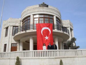 Hatay’da aslına uygun yeniden inşa edilen tarihi meclis binası tanıtıldı