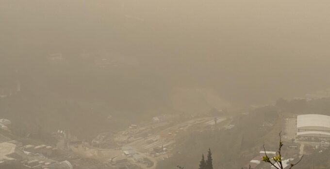 Toz Taşınımı Adana Mersin Hatay’da Etkili Oldu