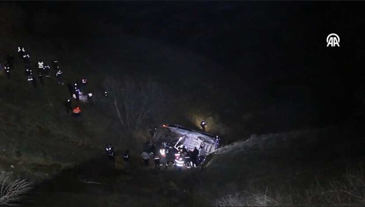 Malatya’da Maden İşçilerini Taşıyan Servis Devrildi: 2 Ölü, 10 Yaralı