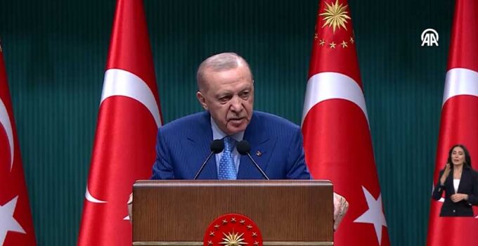 Erdoğan:“Sosyal medyada manipülatif içerik yayan hesaplarla ilgili gerekli önlemleri aldık.”