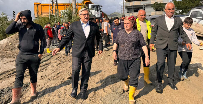 Yayman: Hatay’daki sel zararları karşılanacak