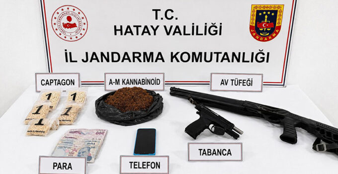 Hatay’da İş Yerinde Uyuşturucu Operasyonu: 1 Tutuklama