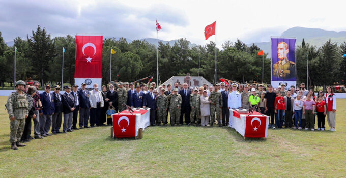 İskenderun’da engelli gençler asker oldu