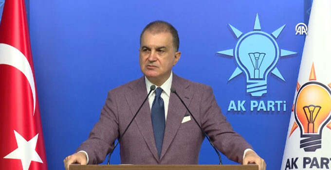 AK Parti Sözcüsü Çelik: Adayımız Erdoğan’dır