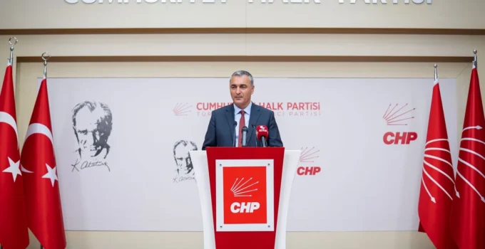 CHP Sözcüsü Sarı, MYK toplantısına ilişkin açıklamalarda bulundu