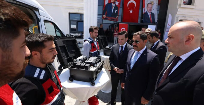 Hatay’da Sınır Güvenliği İçin 13 Dron Hizmete Alındı