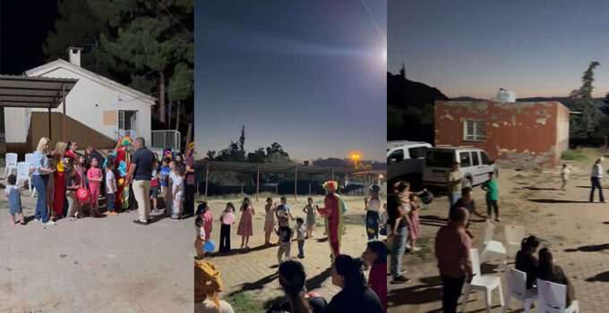 Kamberlikaya’da çocuklar için karne şenliği