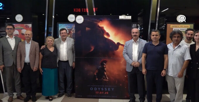 Christopher Nolan’ın yeni filmi Odyssey, Çanakkale’de özel gösterimle izlendi