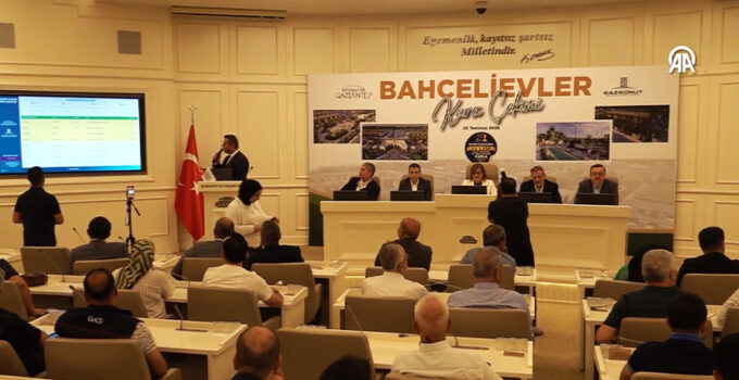 Gaziantep’te Bahçelievler Projesi’nde ilk 500 hak sahibi belirlendi