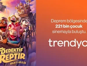 Trendyol 221 bin çocuğu ücretsiz sinemayla buluşturdu